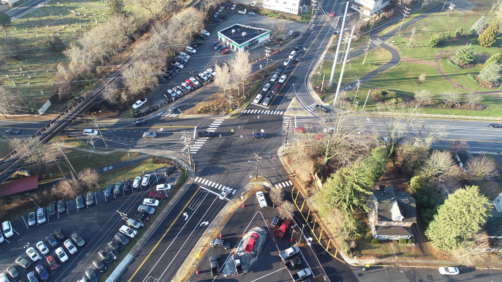 East Cleveland Avenue & Paper Mill Road